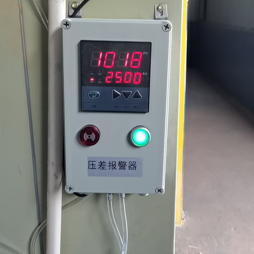 壓差報(bào)警器現(xiàn)場(chǎng)